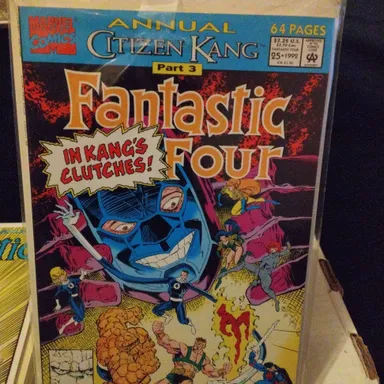 Fantastic Four Annual #25 In Kangs Clutches 64 pages, Clean and Straight Bagged and Boarded