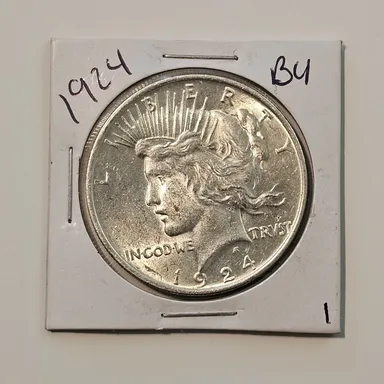 1924 Peace Dollar 90% Silver #1
