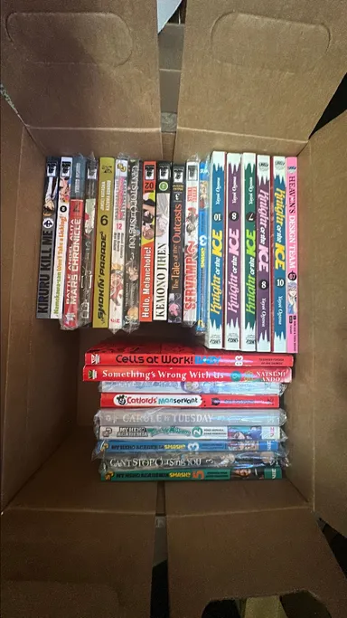Box of Manga - 27 titles