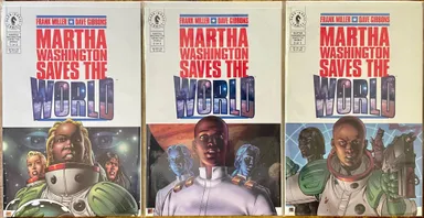 Martha Washington Saves the World #1-3 (of 3) Frank Miller, Steve Gibbons