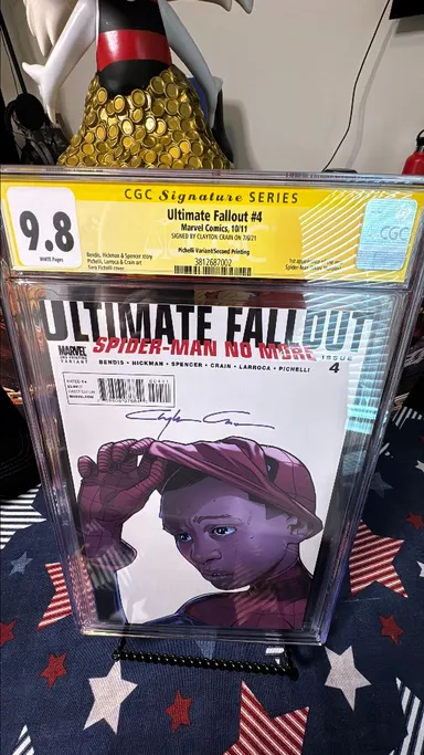 CGC 9.8 Ultimate Fallout 4 2nd Print SIGNED