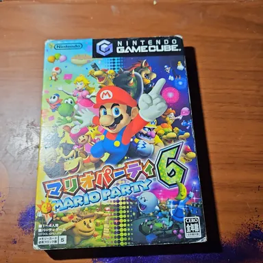 Nintendo GameCube Mairo Party 6 Japanese Copy