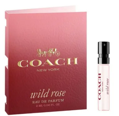 12 pack samples vials, Coach Wild Rose