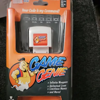 GAME GENIE FOR ALL DS. SEALED.