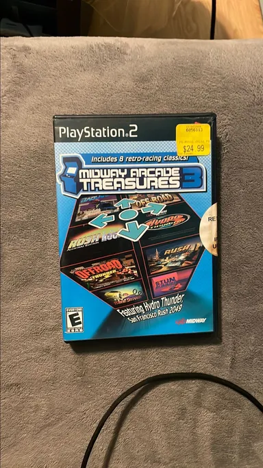 PS2 Midway Arcade Treasures 3 Complete