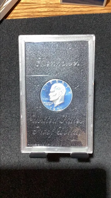 1971-s silver Proof Eisenhower dollar!