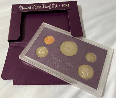 1984 US Mint Uncirculated Proof Coin Set