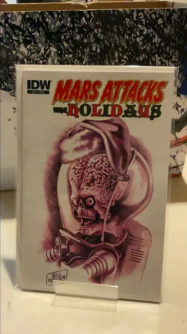 Mars Attacks the Holidays one shot