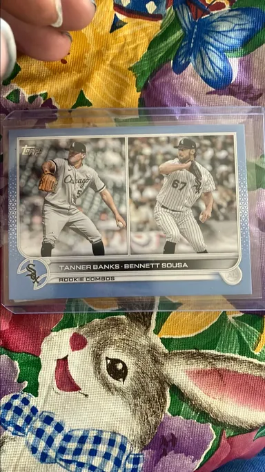 Tanner banks and Bennett Sousa rookie 35/50