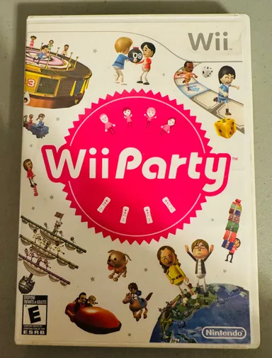 Wii Party (Nintendo Wii, 2010) No Manual