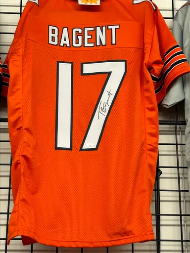 Bagent signed jersey
