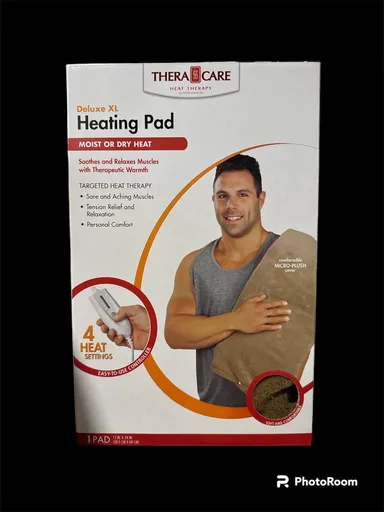 NEW IN BOX- Deluxe XL Heating Pad (MSRP $35)