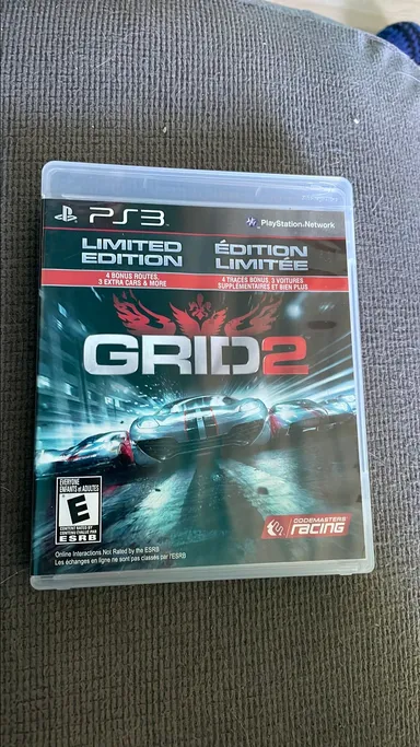 PS3 Grid 2 Limited Edition Complete