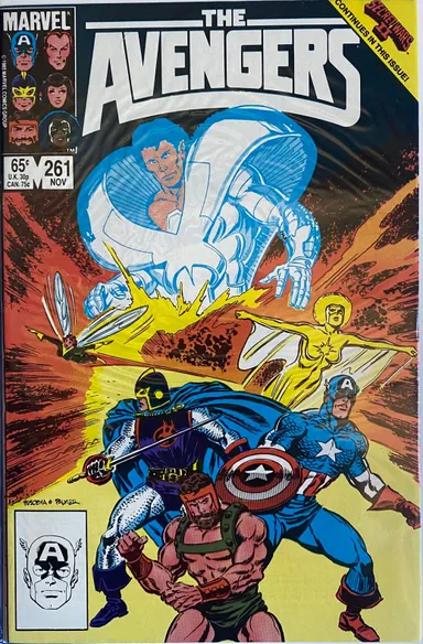 Avengers 261 Secret Wars II Beyonder 1985