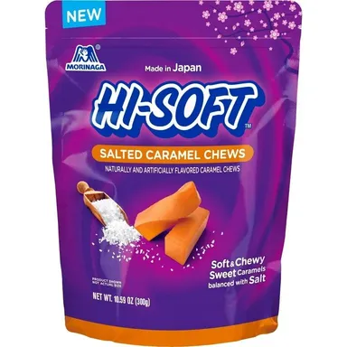 NEW, HI-SOFT Salted Caramel Chews from Japan