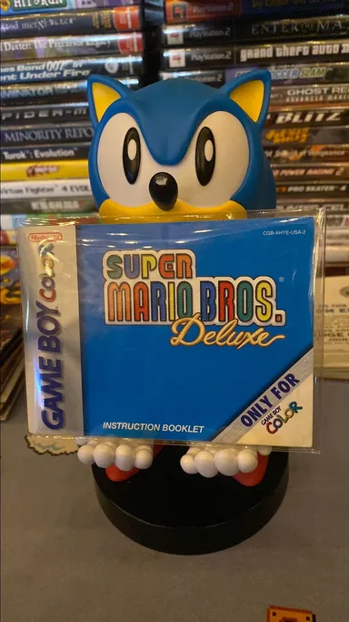 Gameboy Color Manual - Super Mario Bros. Deluxe