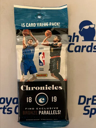 1 Pack - 2018-19 Chronicles Fat Pack Luka RC!