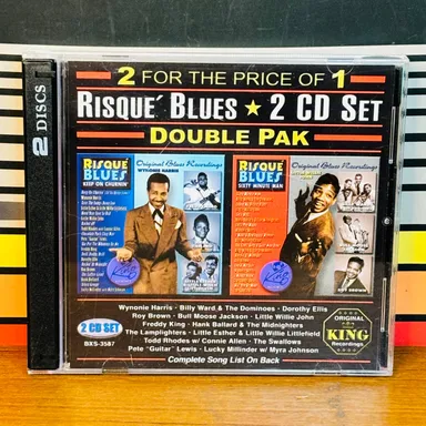 Risque Blues:  Keep On Churnin’ & Sixty Minute Man 2 CD Set Various Artists