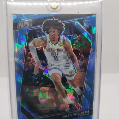 2023 National VIP Blue Cracked Ice Jalen Williams/149