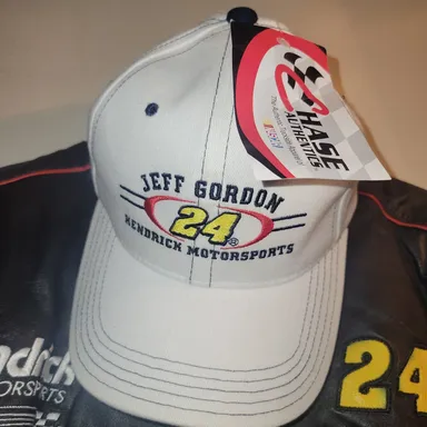 brand new Chase Authentics Jeff Gordon #24 Hat White Mens Hendrick Motorsports.