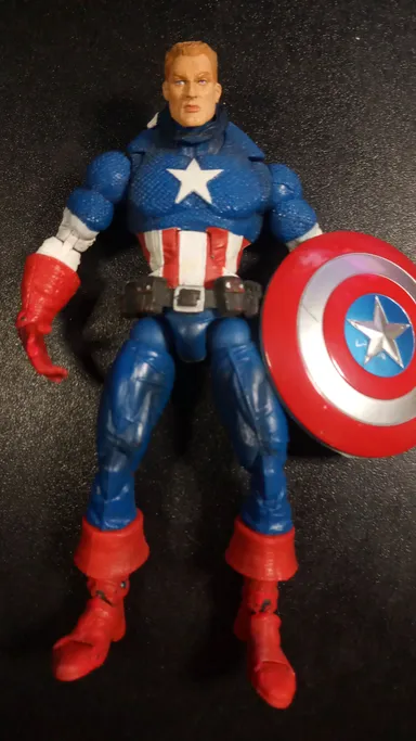 Toybiz Marvel Legends Captain America Face Off