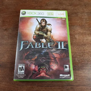 Microsoft Xbox 360 Fable II 2 Game