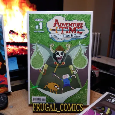 Adventure Time with Finn and Jake #1 3rd print (2012) cartoon