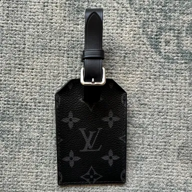 Louis Vuitton Monogram Eclipse Luggage Tag