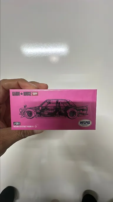 Kaido House #91 Datsun 510 Street Nismo V1 Pink Sealed with Chance of Chase Car!