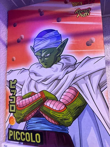 DBZ Reese's Puff Collectible Cereal Box