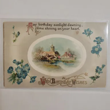 5. 1912 Birthday postcard