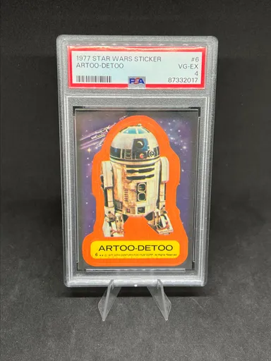 1977 Star Wars Stickers Artoo-Detoo  PSA VG-EX 4