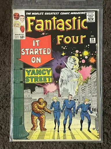 Fantastic Four #29 (RAW 5.0-6.0 - MARVEL 1964) (ITEM VIDEO!) Stan Lee