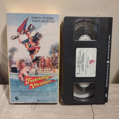 Fraternity Vacation VHS
