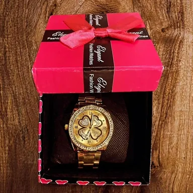 gold plated watch