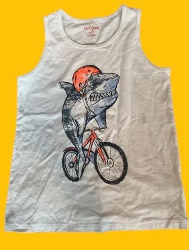 Cat & Jack Shark Bicycle Shirt