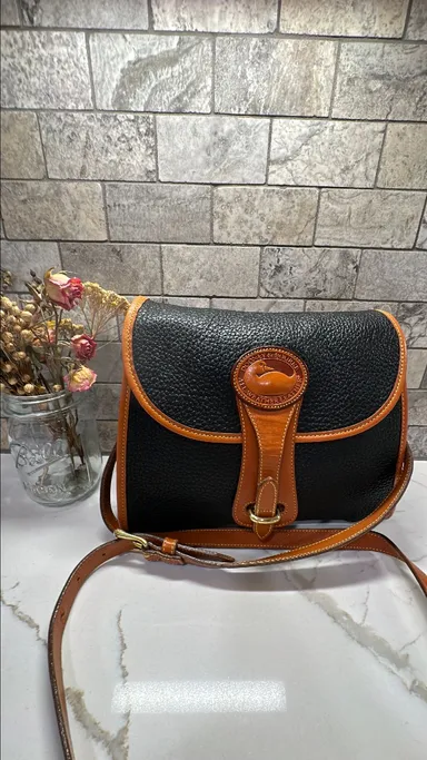 Dooney and Bourne Pebbled Leather Crossbody Purse