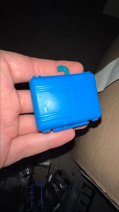 Mattel Blue MITB Briefcase Accessories