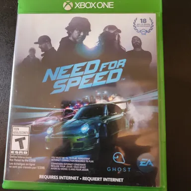 Xbox One Game Used Need For Speed