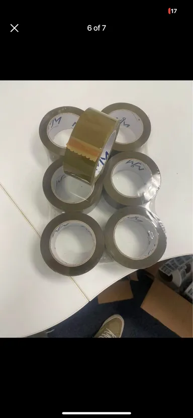 Whosale shipping tape 36 rolls per box 📦