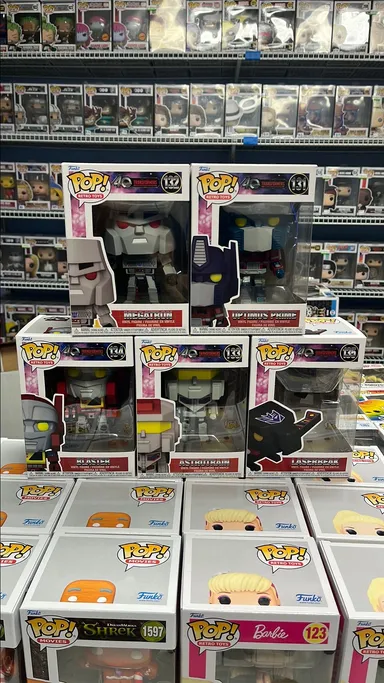 Transformers 40 Years Common Set 5 Pops - Movies