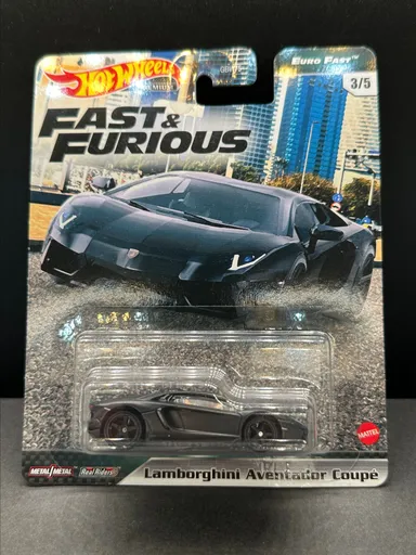 Fast & Furious Lamborghini Aventador Premium Black