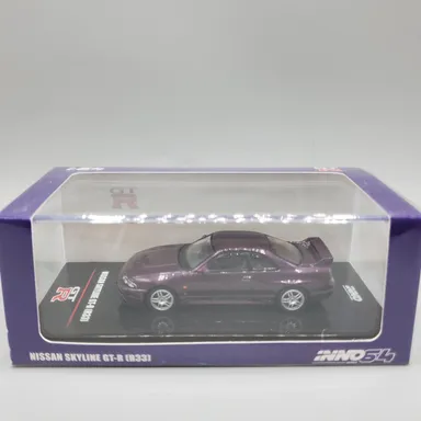 Inno64 Purple Nissan Skyline GT-R (R33)