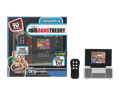 Tiny TV Classics - The Big Bang Theory Edition - Collectible Toy - Watch Top Big Bang Theory Scenes