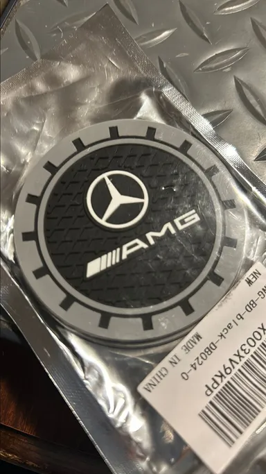 AMG (Mercedes) car cupholder inserts