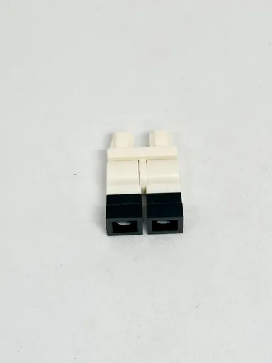Lego Legs (white / Black boots)