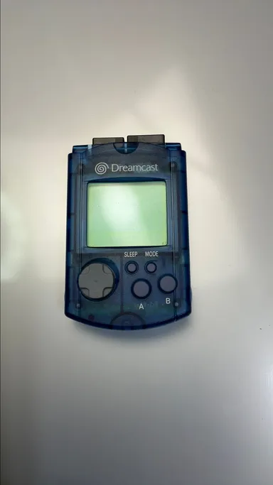 Blue; Dreamcast Visual Memory Unit (VMU)