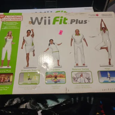 Wii fit plus balance board bundle