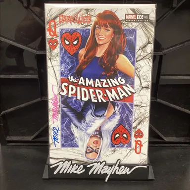 Amazing Spider-Man #16 Trade SIGNED COA (DUO)