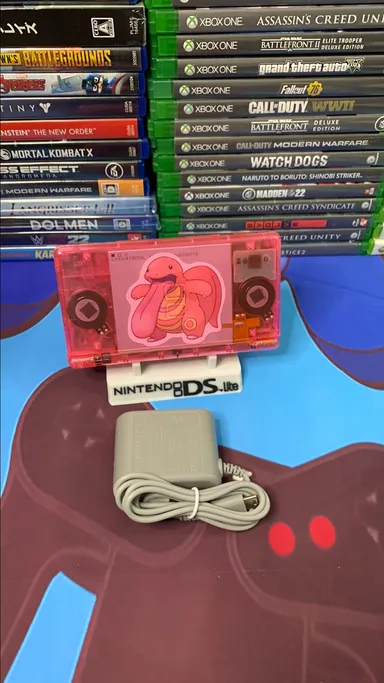 Ds Nintendo ds lite pink Pokémon lickitung theme